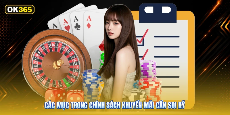Các mục trong chính sách khuyến mãi cần soi kỹ
