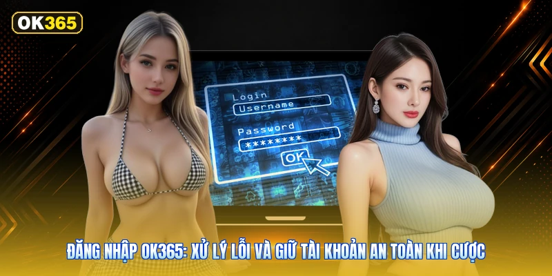 Đăng nhập OK365: Xử lý lỗi và giữ tài khoản an toàn khi cược