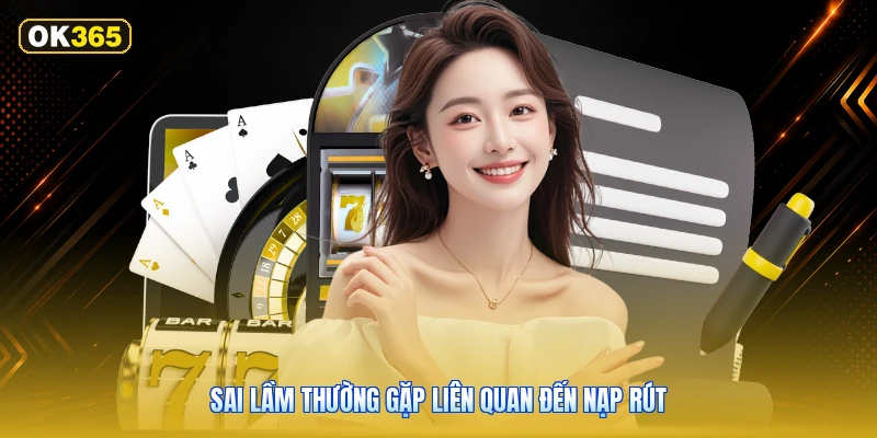 Sai lầm thường gặp liên quan đến nạp rút