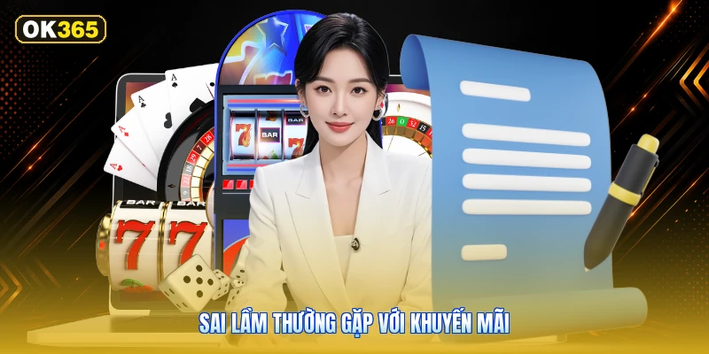 Sai lầm thường gặp với khuyến mãi