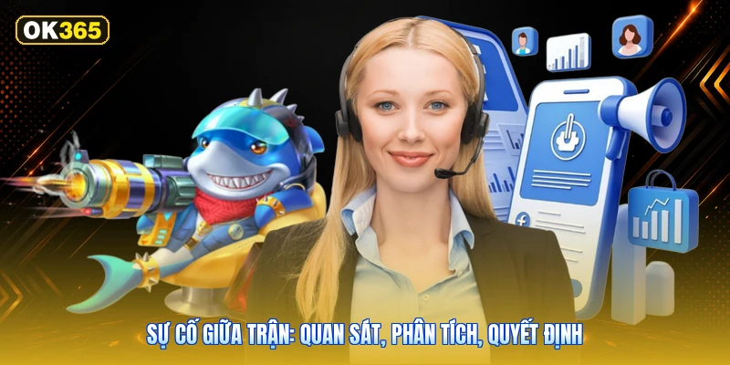 Sự cố giữa trận: quan sát, phân tích, quyết định