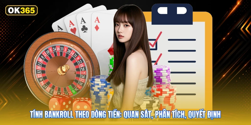 Tính bankroll theo dòng tiền: quan sát, phân tích, quyết định
